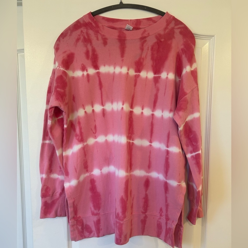 NWOT Old Navy Vintage Tie-Dyed Plus-Size Crew-Neck Sweatshirt